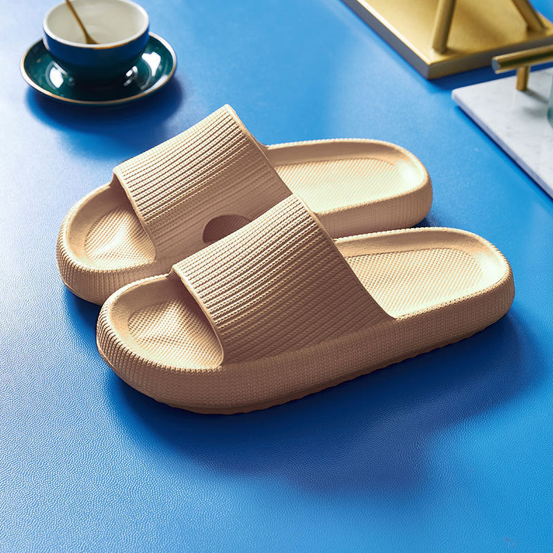 Soft Indoor Slippers with Cushioned EVA Sole and Non Slip for Home Use