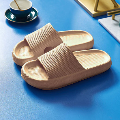 Soft Indoor Slippers with Cushioned EVA Sole and Non Slip for Home Use