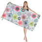 Double-faced Velvet Absorbent Quick-drying Beach Towel Travel Bath Towel