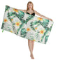 Double-faced Velvet Absorbent Quick-drying Beach Towel Travel Bath Towel