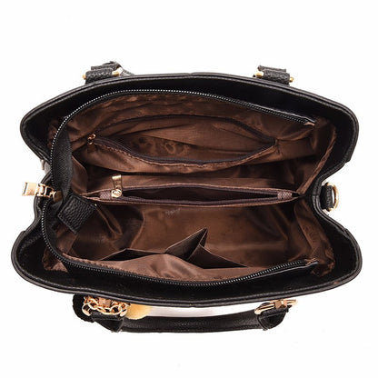 Premium Luxury Crossbody Handbag - Designer Vegan Leather Shoulder Bag for Women