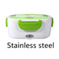 Kitchen Electric Heated Lunch Box Stainless Steel School Car Picnic Food Heating Heater Food Warmer Container