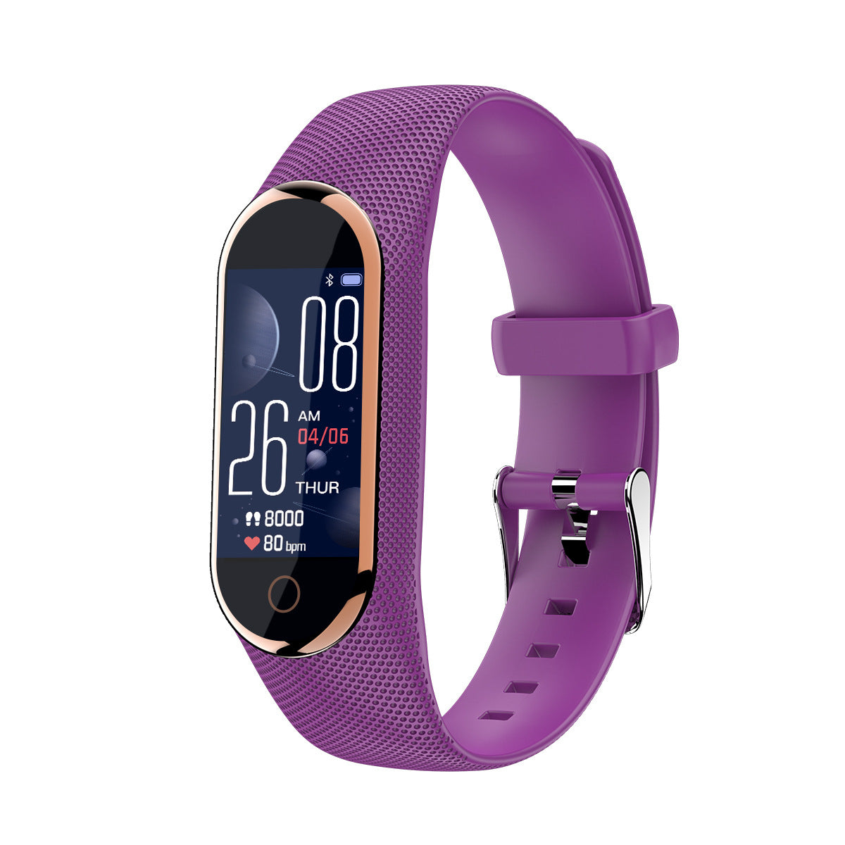 Wireless Smart Bracelet with Heart Rate Sleep Tracking for Health