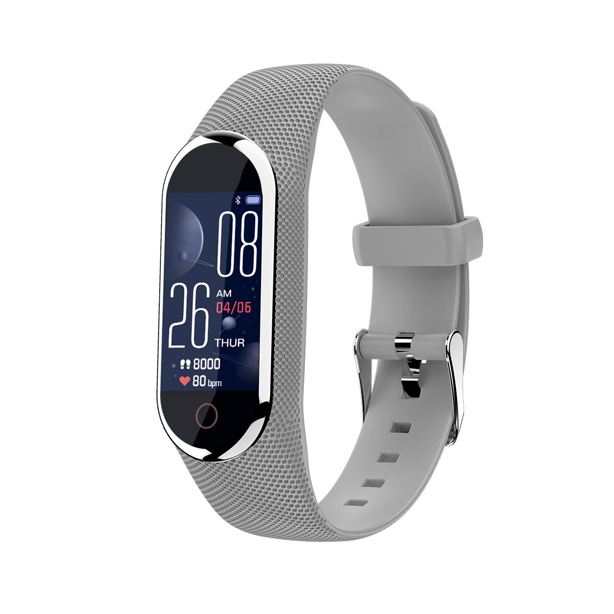 Wireless Smart Bracelet with Heart Rate Sleep Tracking for Health