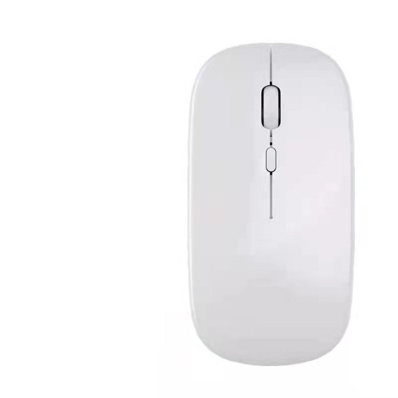 Rechargeable Wireless Mouse with Subtle Glow for Laptop Use