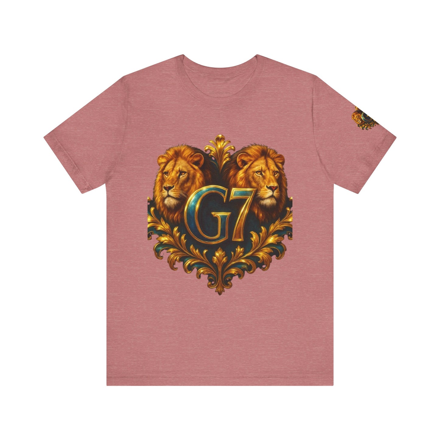 G7 Group Regal Lions Unisex Short Sleeve Tee