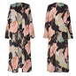Rustic Chic printed chiffon cardigan long beach blouse sun protection clothing