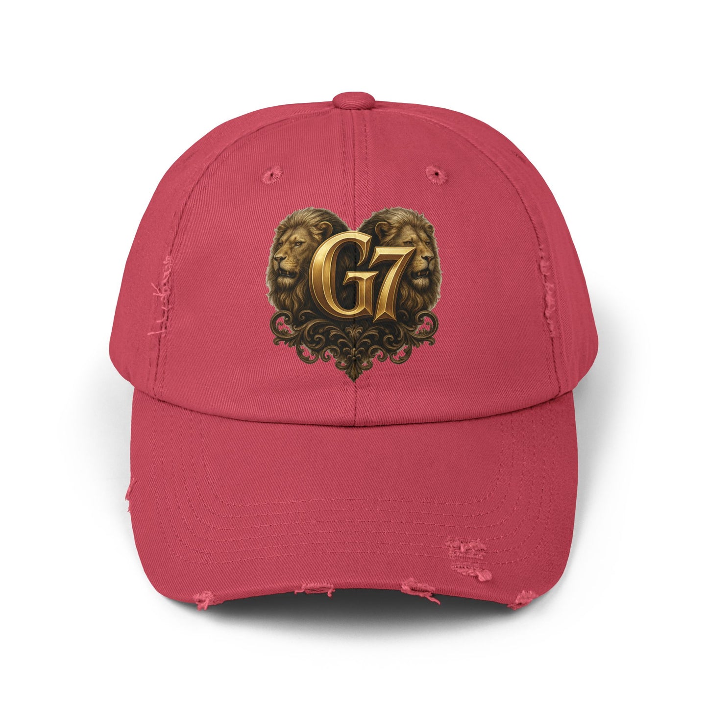 G7 Distressed Unisex Hat
