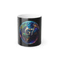 Color Morphing Mug with G7 Earth Design - 11oz Magic Color Changing Coffee Cup