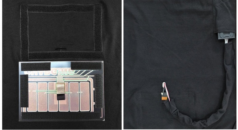 Glow Voice-Control T Shirt with Immersive Sound Activated LED Display