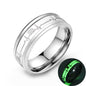 Luminous Pulse Line Ring for Daily Wear All Day Comfort and Durable Stainless Steel Finish