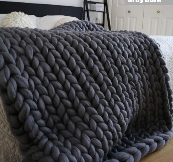 Nordic Sofa Throw Blanket Anti-Pilling Backdrop for Photoshoots