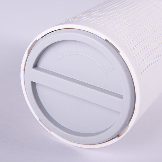 Home Decor desktop air purifier base filter with mechanical twist lock mechanism