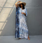 Rustic Chic Cotton Beach Cover-up Robe Dress