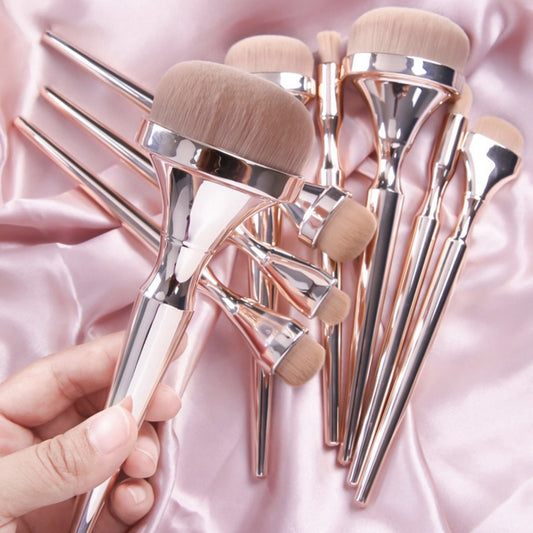 Drunk Gold Glam Makeup Brush Set