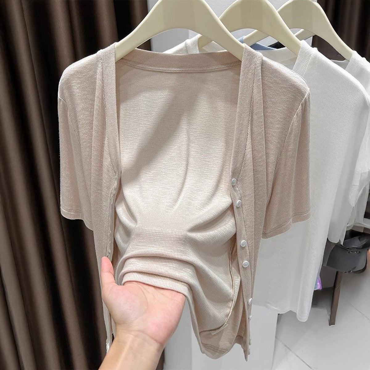 Casual Top Long Sleeve With Polyester For Daily Wardrobe Versatility
