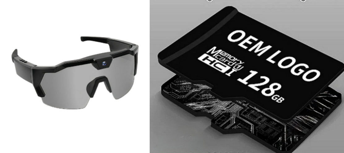 AI Riding Glasses With Built-In Camera For Skiing And Travel