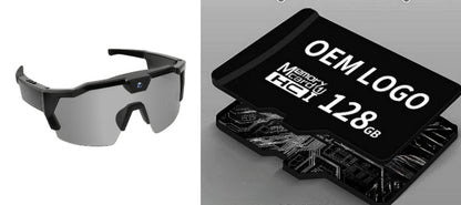 AI Riding Glasses With Built-In Camera For Skiing And Travel