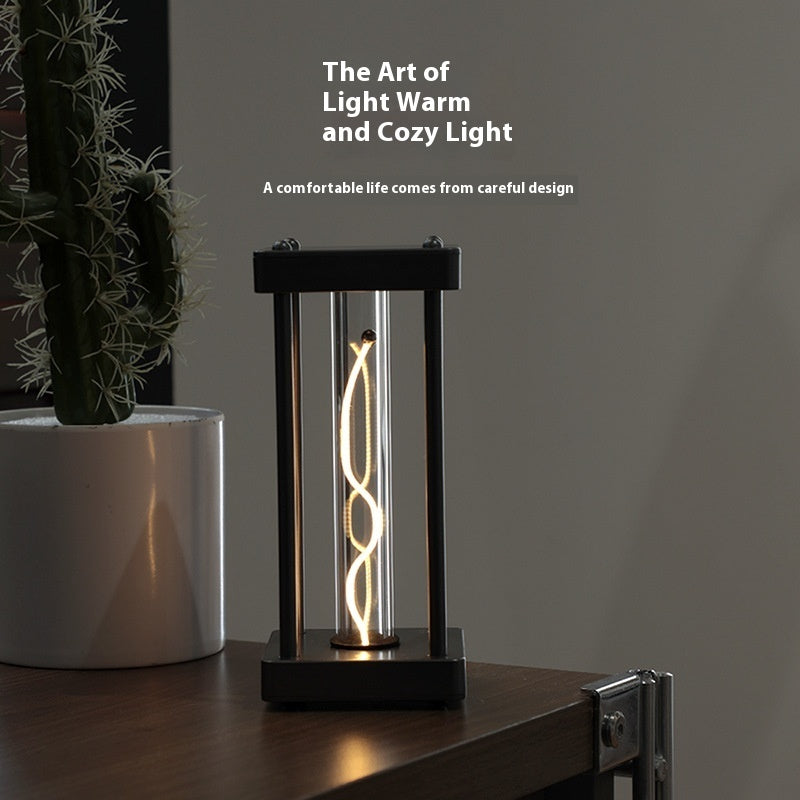LED Desk Lamp with USB Powered with Ambient Glow