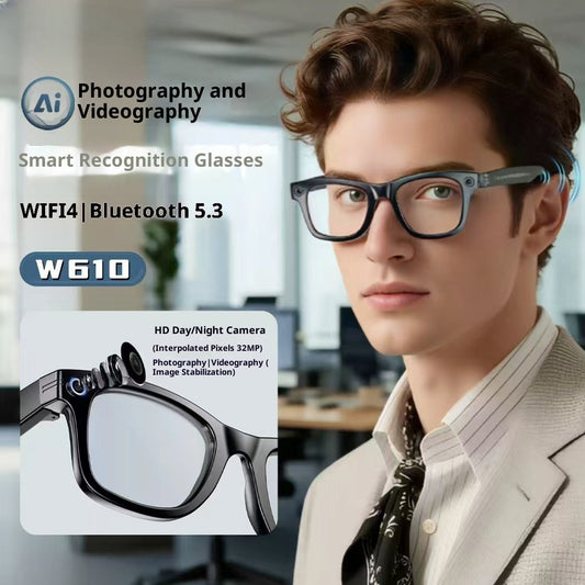 Smart Glasses AI Translation with Built in Camera for Travel