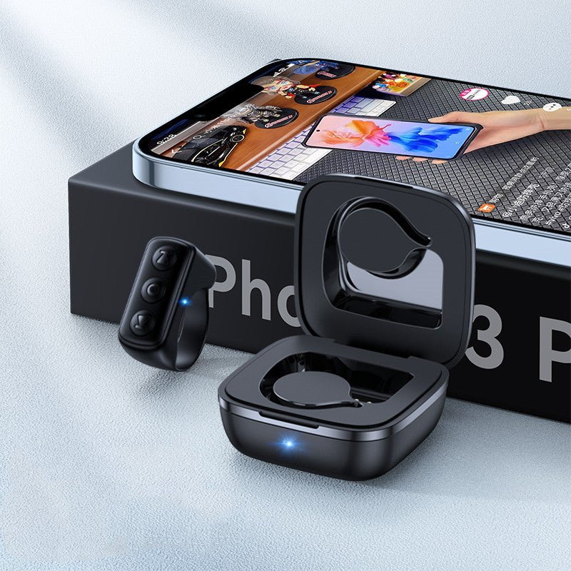 2026 Hands Free Bluetooth Ring Remote: One - Click Selfie, Page Turning, Hands - Free Control for Tiktok, IG, YouTube and any online scrolling! - merch gone viral.