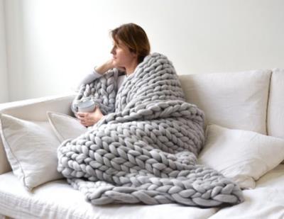 Nordic Sofa Throw Blanket Anti-Pilling Backdrop for Photoshoots