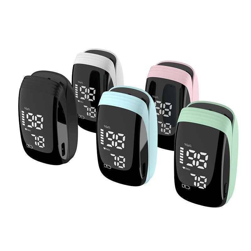 Rechargeable Pulse Oximeter for Home Use with Long Battery Life