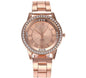 Luxury Designer Silver Rose Gold Watches for Women Dress Rhinestone Quartz Watch Casual Women Stainless Steel Wristwatches Female Clock