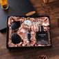 Stylish Watch 4-Piece Gift Set With Belt Wallet Tie