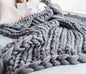 Handwoven Throw Blanket With Cashmere Feel And Durable Acrylic