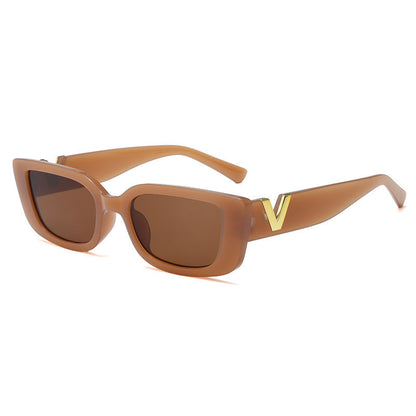 Square Sunglasses with Lightweight Polycarbonate Lenses
