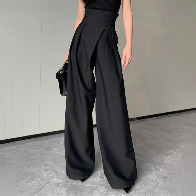 Your Perfect Luxury Wide-Leg Pants For Women That Deliver Couture Draping And Premium Polyester Comfort.