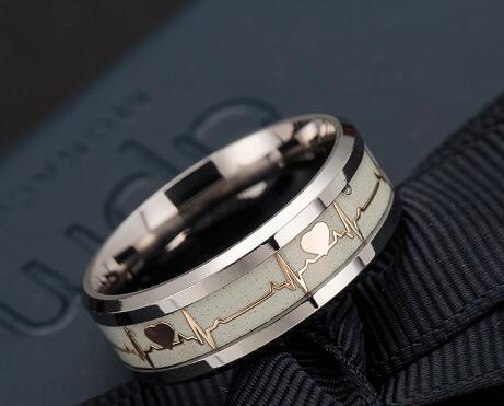 Luminous Pulse Line Ring for Daily Wear All Day Comfort and Durable Stainless Steel Finish