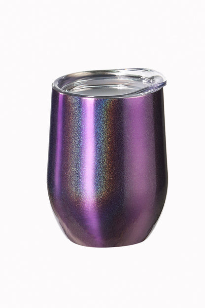 Insulated Wine Glass Tumbler with Temp Control Keeps Wine Crisp