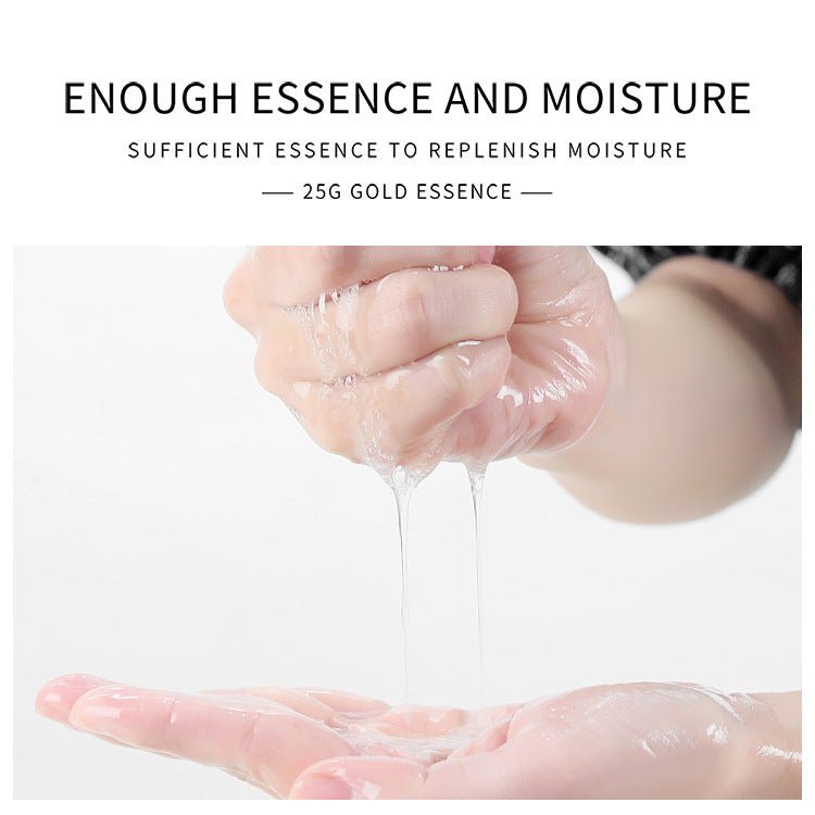 24K Gold Leaf Sheet Mask Prestige Collection For Deep Hydration And Radiance - merch gone viral.