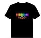Glow Voice-Control T Shirt with Immersive Sound Activated LED Display