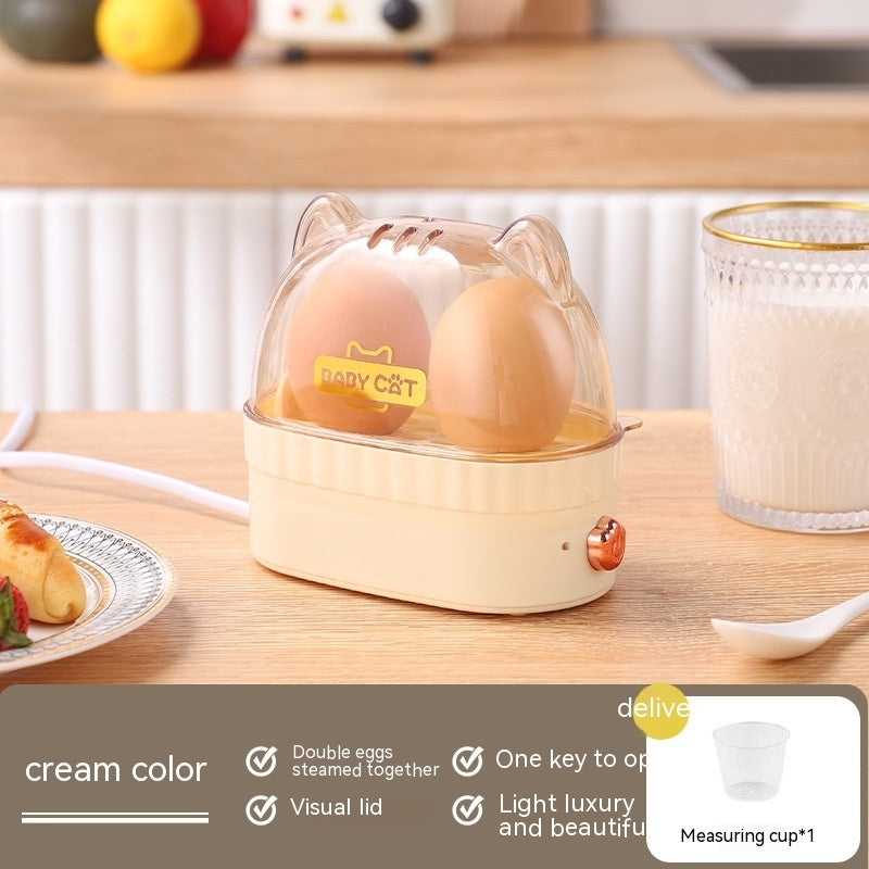 Egg Steamer with Precise Water Measuring for Consistent Soft or Hard Boiled Eggs