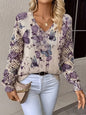 Textured Knit Long Sleeve Pullover For Spring And Autumn Regular Fit