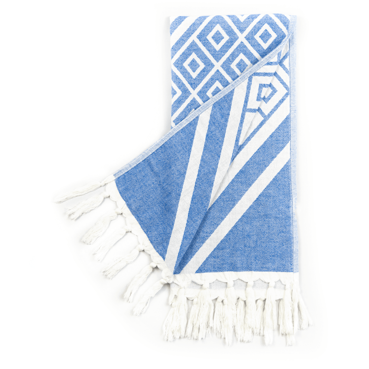 Turkish towels Canada | Set in blue and white