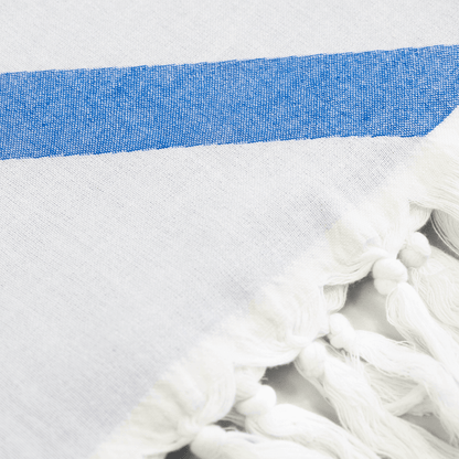 Turkish towels Canada | Set in blue and white