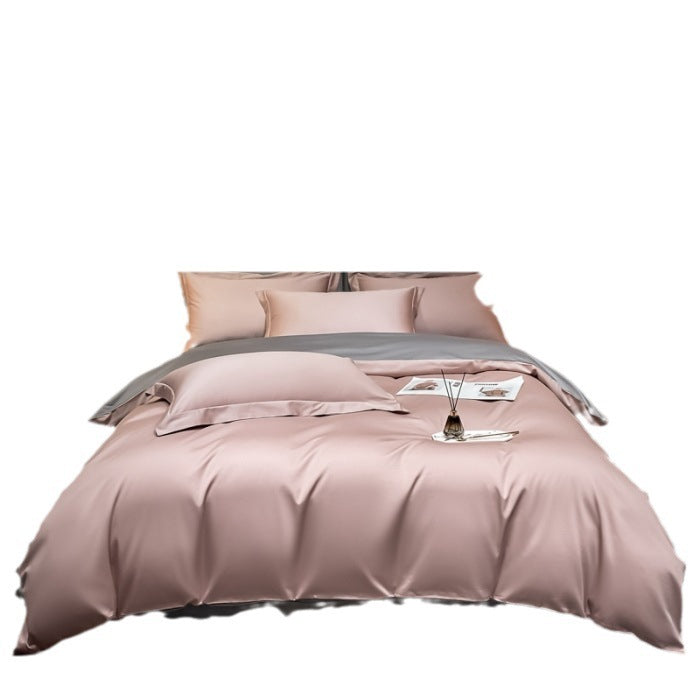Long-staple Cotton Four-piece Set Bed Sheet Fitted Sheet