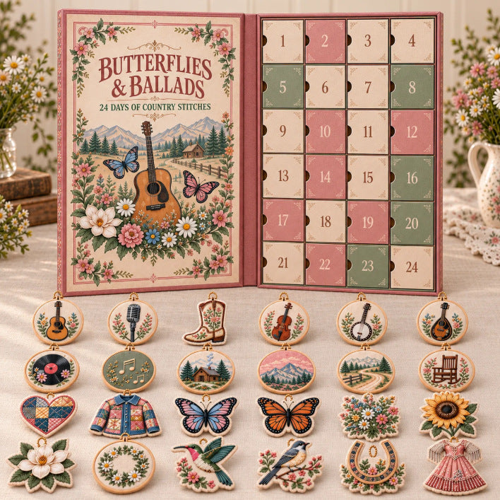 Advent calendar with 24 miniature hobby surprises
