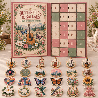 Advent calendar with 24 miniature hobby surprises