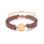 Beautiful Zodiac Sign Handwoven Natural Birthstone Unisex Bracelets