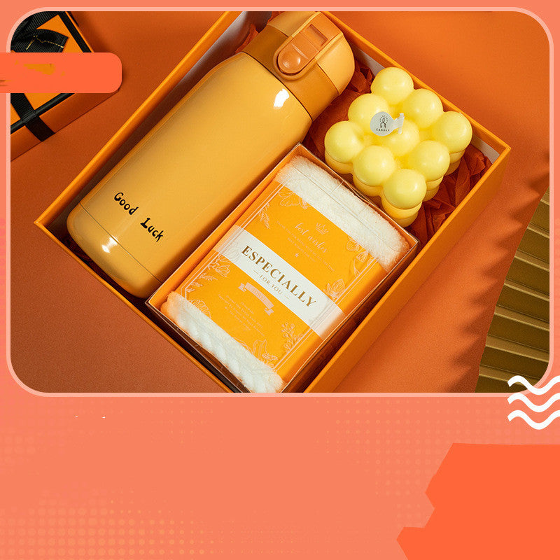 Stylish Gift Set for Best Man and Bridesmaid with Keepsake Wedding Card