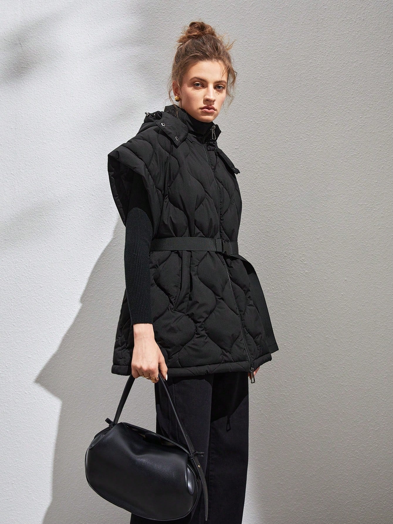 Soft Hoodie for Women with Oversized Pocket in Rich Melanin Tone