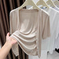 Casual Top Long Sleeve With Polyester For Daily Wardrobe Versatility