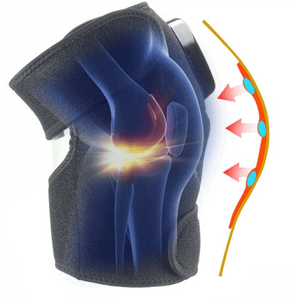 Electric Infrared Heating Knee Massager - Vibration Therapy Pain Relief Wrap