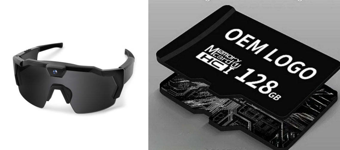 AI Riding Glasses With Built-In Camera For Skiing And Travel