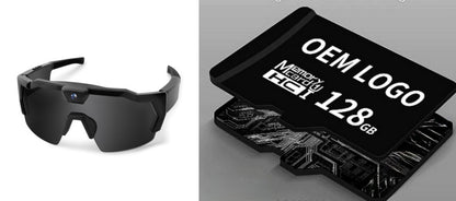 AI Riding Glasses With Built-In Camera For Skiing And Travel